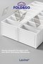 6 Floor Foldableportable Large Capacity Portable Organizer Shoe Organizer "White" - 9