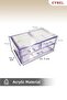 Cosmetic Organizer with Drawers Large Crystal Makeup Table Organizer Organizer Drawer Box - 4
