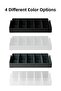5 Compartments Belt Socks Jewelry Makeup Box Inside Closet Belt Organizer Organizer Black and White 2 Li - 8