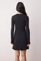 Black Plain Short / Mini Knitted Dress Twoaw26El00225 - 4