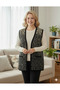Knitted Buttonless Mother Vest for Women of Middle Ages and Above