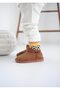 Luno Children's Elastic Orthopedic Non-Slip Sole Boots Brown Suede - 2