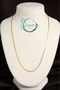 Tarnish-Free Premium Steel Gold Color Italian Thin Chain Necklace – 60 cm Hypoallergenic - 4