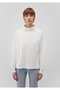 Lux Touch White Modal Sweatshirt - Tencel Tm 1611224 -70057 - 3
