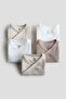 5-pack cotton bodysuits - 2