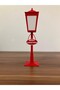 Street Lamp Themed Christmas Led Candle Holder (30 cm Height - Led Candle Included) - 8