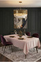 Crystal Monorail Fabric Powder Tablecloth Rectangular 140x200 Cm - 765 - 2