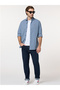 The Crisp Check – Light Blue Gingham Shirt with Fresh, Breathable Cotton, Slim Fit - 7