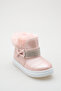 Pink Pıngu Brand Anatomical Faux Fur Faux Leather Boots - 2