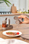00467-1 Kapicino Drop 2-Piece Salt and Pepper Shaker Set with Stand - 100ml - 2