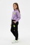 Hooded Kangaroo Pocket 2 Thread Suit 100% Cotton Seasonal Girls' Bottom Top - 4