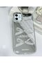 iPhone 11 Compatible Mirrored Bow Design Anti-Impact Silicone Case - 6