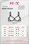 Women's Stitch-Free Laser Cut Tulle Detailed Removable Padded Wire Free Comfort Bra Bralet - 7