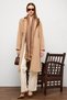 Shirt Collar Punto Stitching Detail Premium Coat A.Kamel 3125 - 3