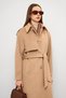 Shirt Collar Punto Stitching Detail Premium Coat A.Kamel 3125 - 5