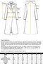 Double-Breasted Medium-Length Coat with Detachable Fur Collar and Sleeves Kamel 3043 - 8