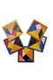 Wooden Tangram 7 Piece Educational Puzzle Puzzle Toy (10X10 cm) - 6