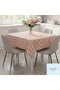Dekorama Pvc Fiber Lined Easy to Clean Non-Slip Oilcloth Table Cloth