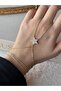 Zircon Stone Star Figured Shahmeran – Stainless Steel Gold - 8