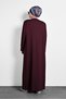 Round Neck Embroidered Pardese 10018 - 3