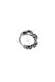 Star Figured Sports Style Ring Snap Biker 316l Steel Earrings (single) - 4