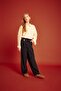 100% Cotton Poplin Long Sleeve Shirt Girls G3360A825Wn - 2