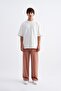 Men's Oversized Baggy Sweatpants Copper