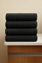 Shal 100% Cotton 4-Piece Hand & Face Towel Set - 3