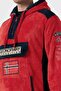 Hooded Half Zippered Outdoor Polar Sweat Men's Sweat Gymclasssherco - 4