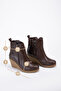Women's Wedge Heel Zippered Daily Boots Sandis - 4