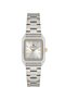Dkf.2315A New Trend Cornered Silver Gold Bicolor Women's Wristwatch - 3