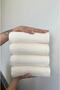Shawl 100% cotton Set of 4 50x90cm Hand and Face Towels - 3