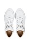 Women's Genuine Leather White Sneakers & Sports Shoes - 5