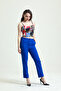 Trousers - Atlas Fabric Trousers on the Ankle| Pnt19003 Cobalt Blue - 7