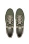 Men's Genuine Leather Green Nubuck Sneakers & Sports Shoes - 5