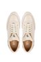 Women's Genuine Leather Beige Patent Leather Sneakers & Sports Shoes - 5