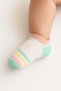 Set of 5 Colorful Booties Baby Socks – Non-Slip Soles - 2