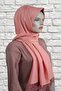 Soft Textured Shawl with Puppy Mouth Pink Tassels - 3