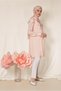 Shoulder and Embroidery Detail Shoulder Tunic with Volan 4120 - 3