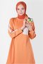 TRACKSUIT TUNIC WITH STRIPED SLEEVES AND POCKET DETAILS 42859