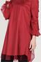 Three-Dimensed Flower and Tule Detailed Tunic 40519 - 4