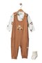 Baby Boy Rompers+Zıbın Set of 2 with Snaps at the Bottom – Zıbın and Rompers |   3-6-9 Months Baby Outfit - 2