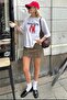 White 100% Cotton Printed Women's T-Shirt Mg2452