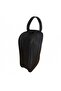 Black Leather - Large Volume Personal Care and Travel Bag - 3