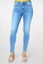 Women Skinny Fit Luzien Washed Stretchable High Waist Denim, Blue