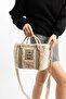 Women's Column Strap Fur Plush Crossbody Bag - 2