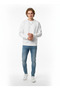 Unisex Crew Neck Regular Printed Cotton Inside Sweatshirt