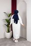 Women's Shawl Collar Long Knitwear and Bearded Furry Cardigan - 3