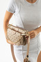 Women's Cream Bag Set Wallet Detailed Handbag and Shoulder Bag - 2