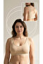 Women's Wide Strap Removable Padded Sports Bustier 3-Piece Eco Pack - 8